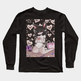 camgirl bunny Long Sleeve T-Shirt